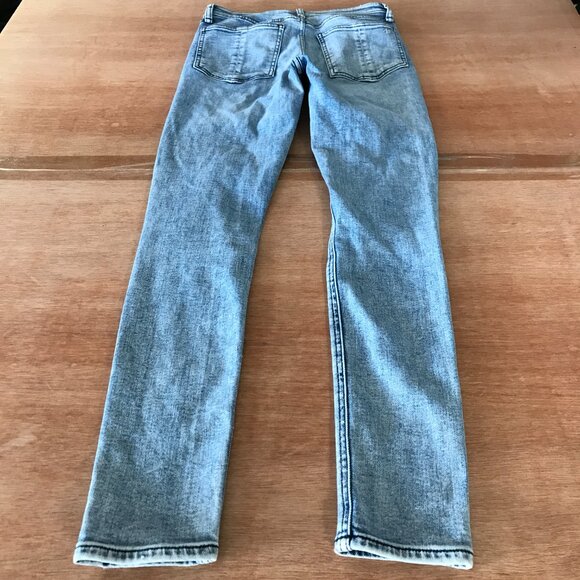 Rag & Bone Nina Skinny Jeans Women 26 Blue Mid Rise Medium Wash Stretch 18194 - Picture 9 of 14